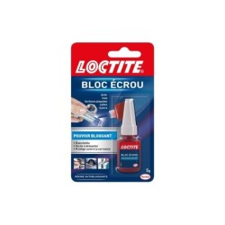 Colle d'assemblage loctite bloc ecrou gel flacon 5g