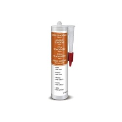 Colle de fixation mastic intérieure, 310 ml blanc