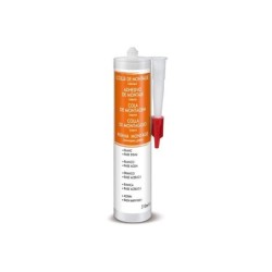 Colle de fixation mastic intérieure, 310 ml blanc