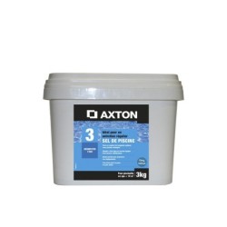 Sel de piscine AXTON, sac de 3 kg pastille