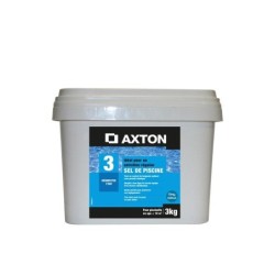 Sel de piscine AXTON, sac de 3 kg pastille