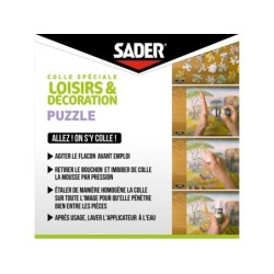 Colle d'assemblage puzzle sader flacon 75ml