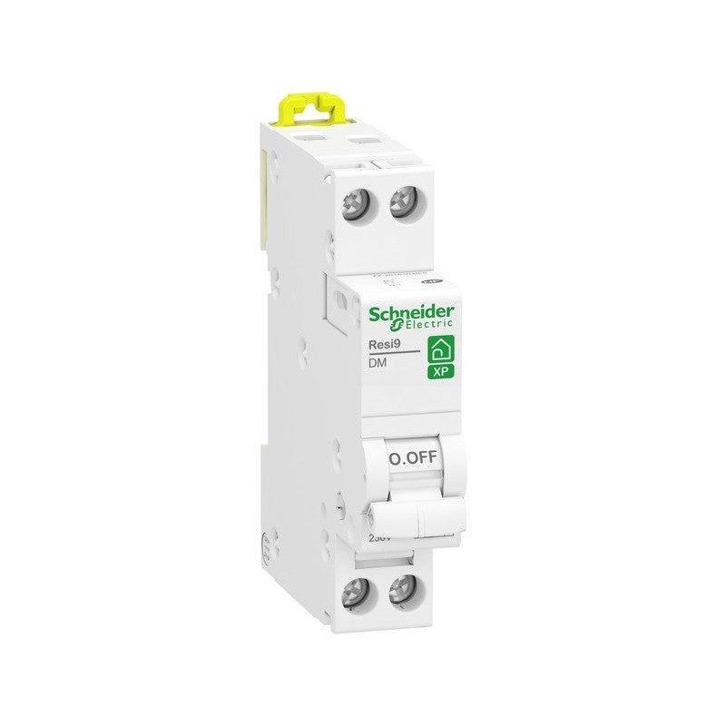 Disjoncteur peignable courbe C phase + neutre 10A Resi9 XP, SCHNEIDER ELECTRIC