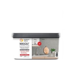 Enduit Masqu'Carrelage Et Mur Maison Deco, Gris Urbain, 4 Kg