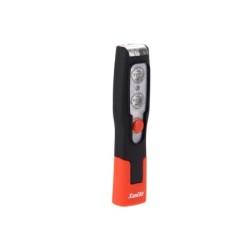 Baladeuse rechargeable 200/20 lm ip44 noir et rouge Xanlite