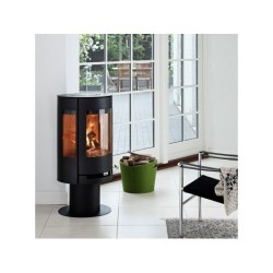 Poêle à bûche ADURO 9.3 noir, 6 kW