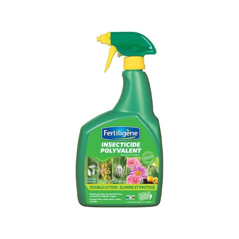 Traitement des insectes polyvalent FERTILIGENE , pourplantes d'ornement, 800ml