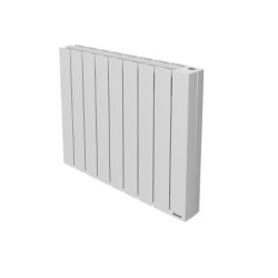 Radiateur électrique à inertie fluide 1500 W SAUTER Orosi horizontal blanc