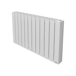 Radiateur électrique à inertie fluide 2000 W SAUTER Orosi horizontal blanc