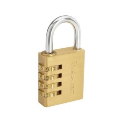 Cadenas À Combinaison Masterlock Laiton, L.40 Mm