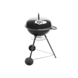 Barbecue au charbon de bois, diam. 48 cm noir