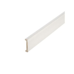 Nez De Cloison Pour Cloison De 70 Mm Sans Noeud Blanc, 11 X 73 Mm, L.2.5 M