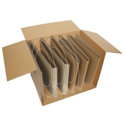 Croisillons sépare assiettes pour carton de 36L