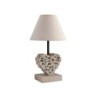 Lampe Charme Romantique Bois Bois Naturel, Seynave Carlita