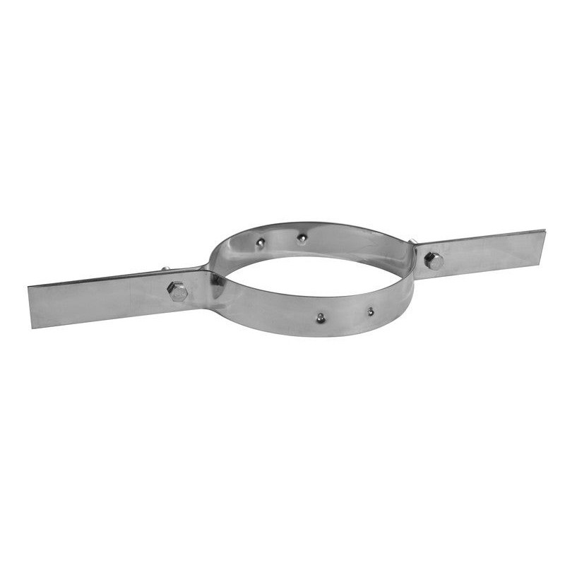 Collier de tubage pour tubage Isotip, JONCOUX, diam. 125 mm inox