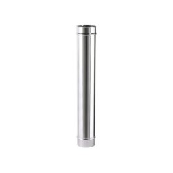 Tuyau inox de raccordement, JONCOUX, diam. 125 mm L.1 m