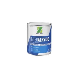 Peinture Mur, Plafond Et Boiserie Zolpan Inter Alkyde Blanc Mat, 3 L