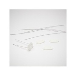 Lot De 26 Attaches Universel Pour Canisse Naterial, Blanc