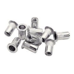 Lot De 20 Écrous À Sertir M4, Diam 4Mm