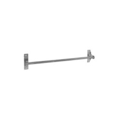  Porte-serviettes 1 barre fixe Loft argent