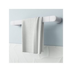 Porte-serviettes 1 barre fixe Remix white n°0