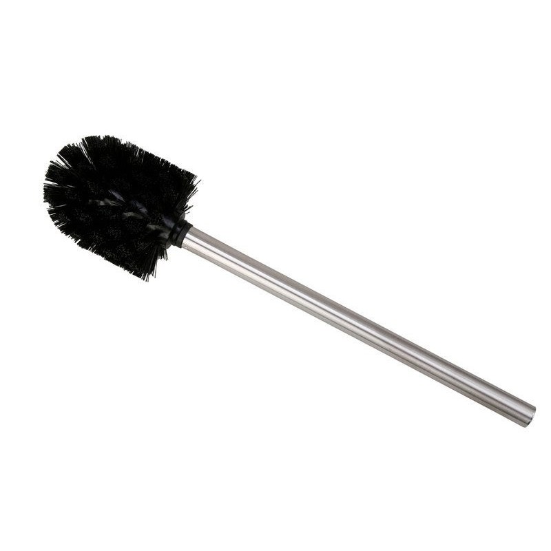 Brosse WC chrome noir