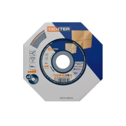 Lot De 2 Disques Diamant Pour Carrelage Dexter, Diam.125 Mm