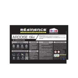 Enduit Béton Resinence, Ardoise Noire 4Kg