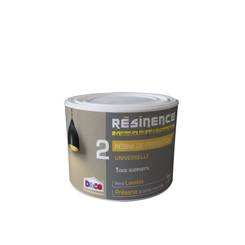 Résine De Protection Protecteur Universel Resinence, Incolore, 0.3 L