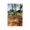 Lame de terrasse kuhmo2 2400x145x27mm pin marron classe 4