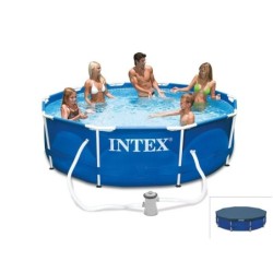 Piscine Tubulaire INTEX Metal Frame Diam. 3.05 m x H. 0.76 m