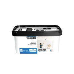 Peinture Plafond Luxens Sans Trace Blanc Mat, 2.5 L