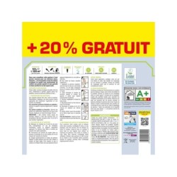 Peinture mur, boiserie blanc satin LUXENS Couvrant 10L+20% gratuit