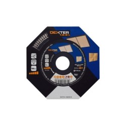 Disque Diamant Turbo Pour Carrelage Dexter Pro, Diam.115 Mm