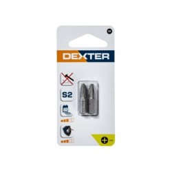 Lot De 2 Embouts De Vissage Dexter Ph2 25 Mm