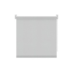 Store Enrouleur Tamisant, Blanc/Gris Screen Uni, L.75 X H.250 Cm