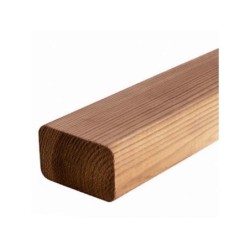 Lambourde Pour Terrasse Bois Résineux Pin, Marron, L.2.4 M X L.7 Cm X Ep.45 Mm