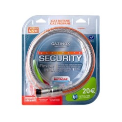 Flexible Inox Gaz Bp Validité Illimitée Garantie À Vie, H2M Gazinox Security