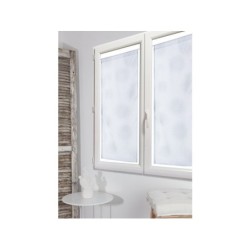 Paire De Vitrages Transparent Blanc L.45 X H.120 Cm