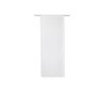 Paire De Vitrages Transparent, Idealis Blanc L.60 X H.160 Cm