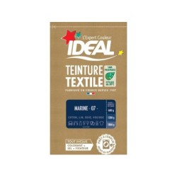 Teinture Textile Ideal Bleu Marine 0.35 Kilogramme