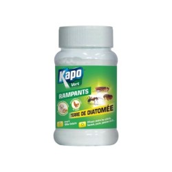 Terre de diatomée en poudre multisurface pour rampants, KAPO VERT, 100 g