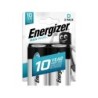 Lot De 2 Piles Alcaline Lr20 D, 1.5 V, Energizer