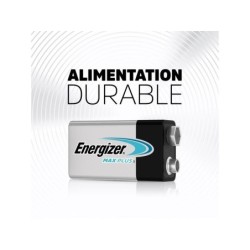 Pile alcaline 6LR61, ENERGIZER, 9 V