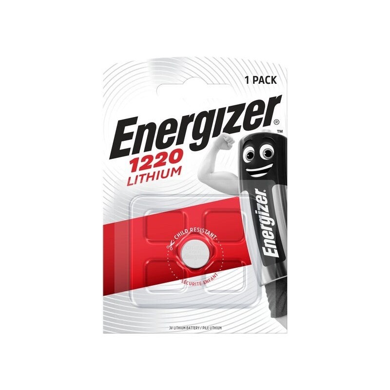 Pile Alcaline Cr1220, 3 V, Energizer