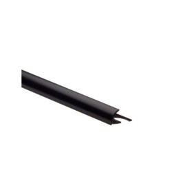 Quart-De-Rond Mur Noir Mat Pvc L.250 Cm X Ep.10 Mm