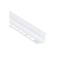 Profil D'Étanchéité Mur Blanc Mat Pvc L.250 Cm X Ep.8 Mm