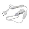 Adaptateur Bouteille E14 Tibelec, Plastique, Blanc 40 W