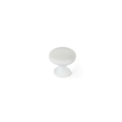 Lot De 4 Boutons De Meuble Rond Zamak Peint H.24 X L.25 X P.25 Mm