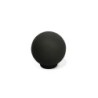 Bouton De Meuble Boule Noir Abs H.29 X L.28 X P.28 Mm